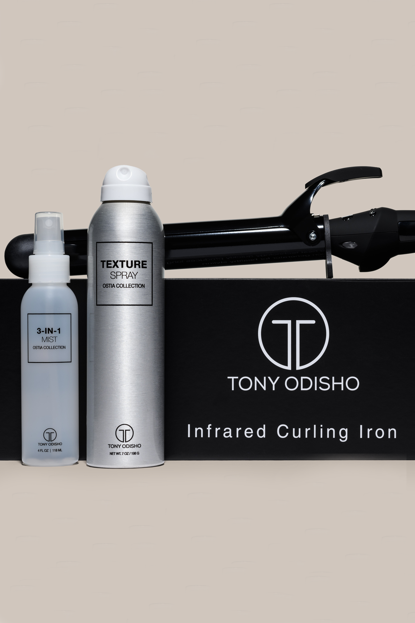 Mist curling iron sales
