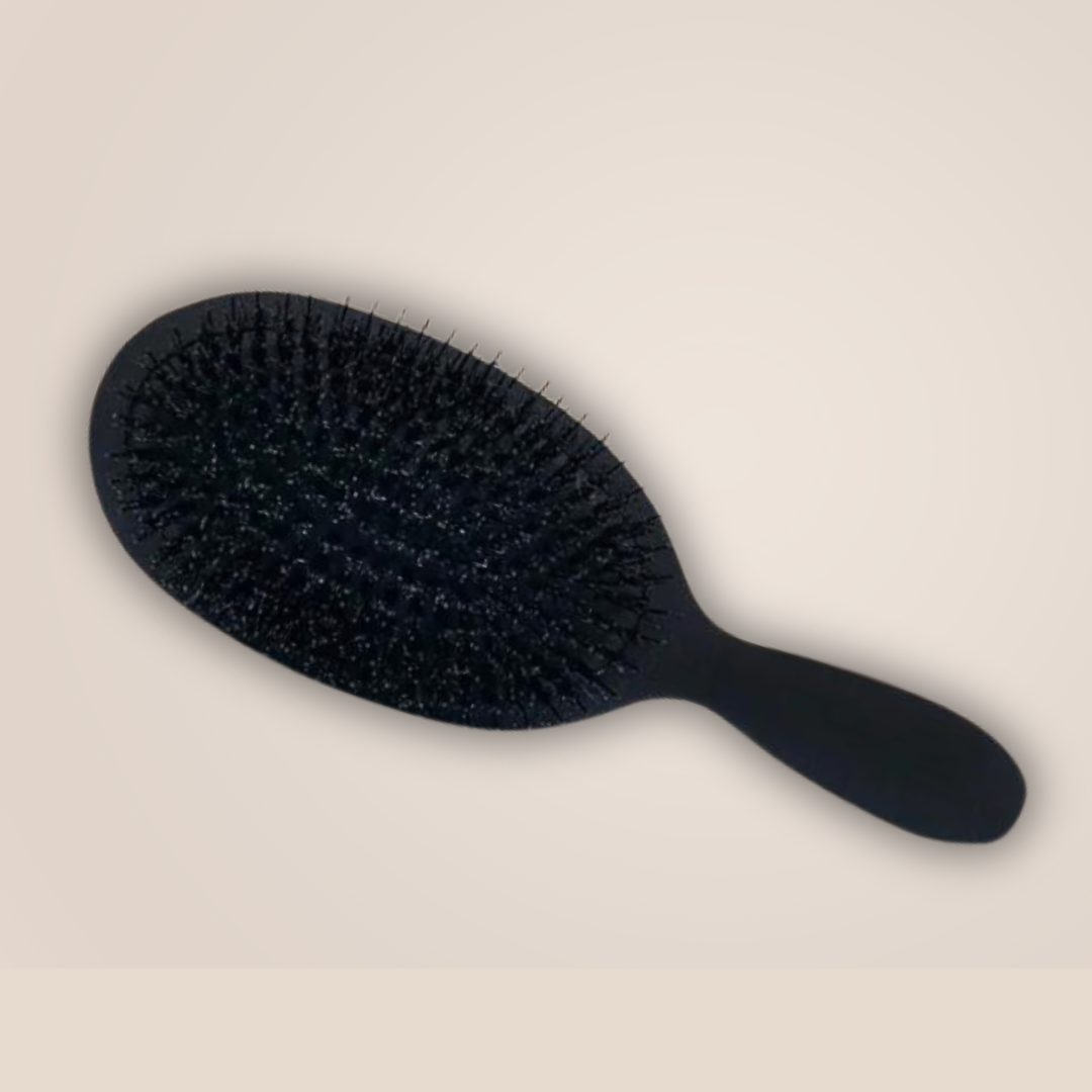 Large Black Paddle Brush