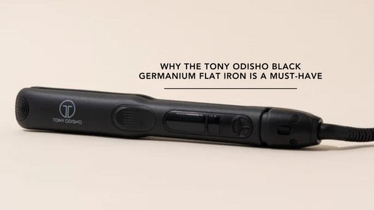 Why the Tony Odisho Black Germanium Flat Iron is a Must-Have