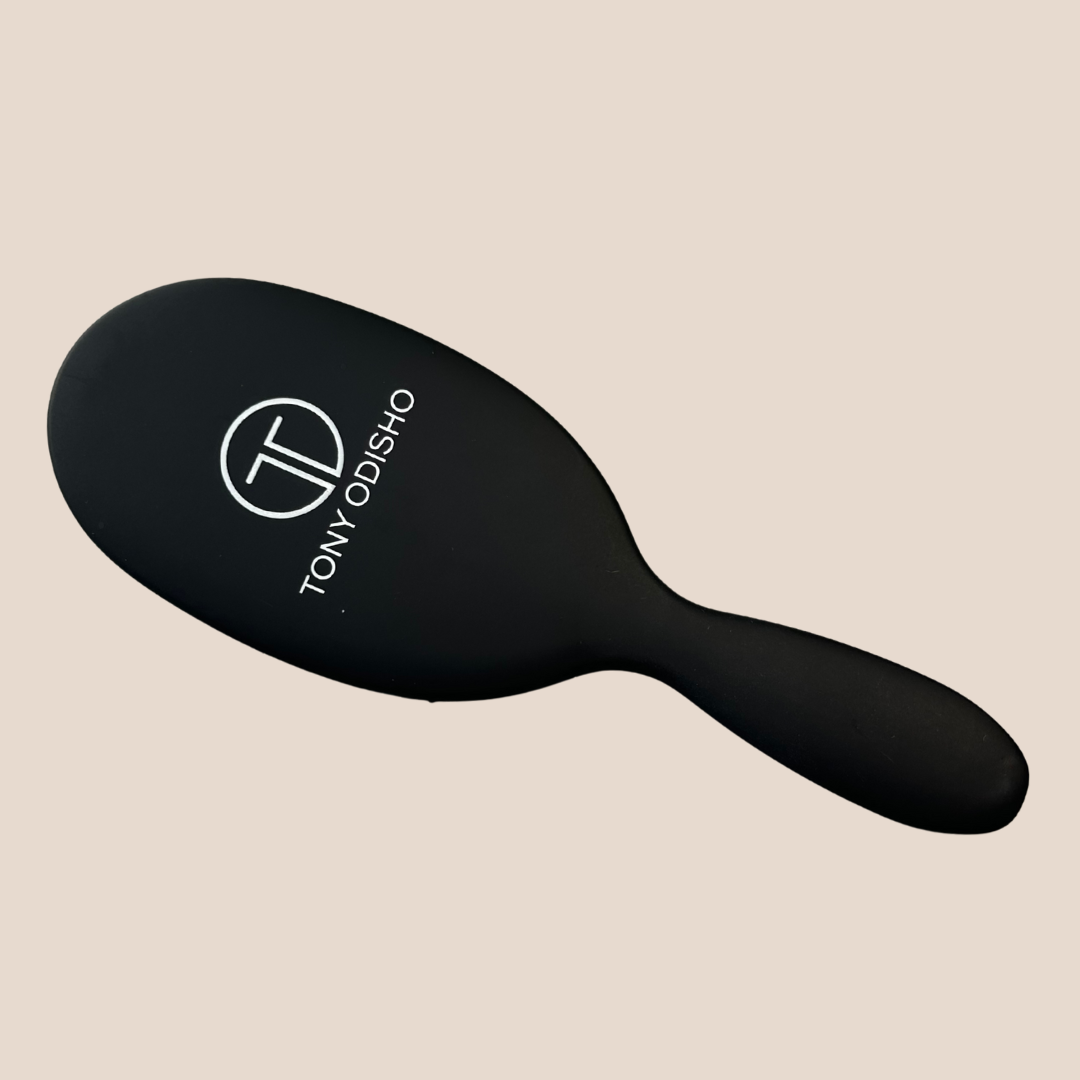 Large Black Paddle Brush