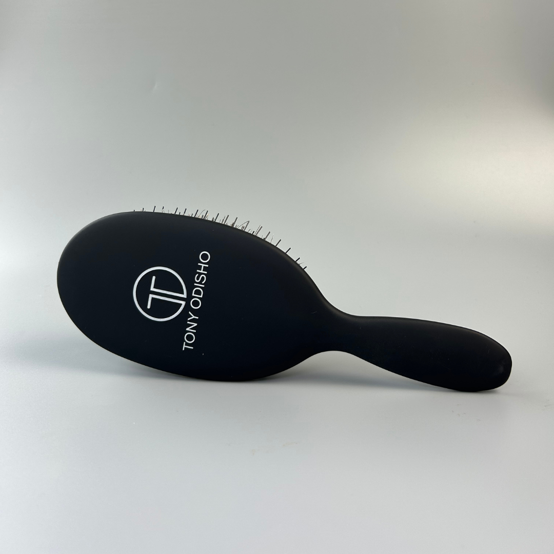 Large Black Paddle Brush