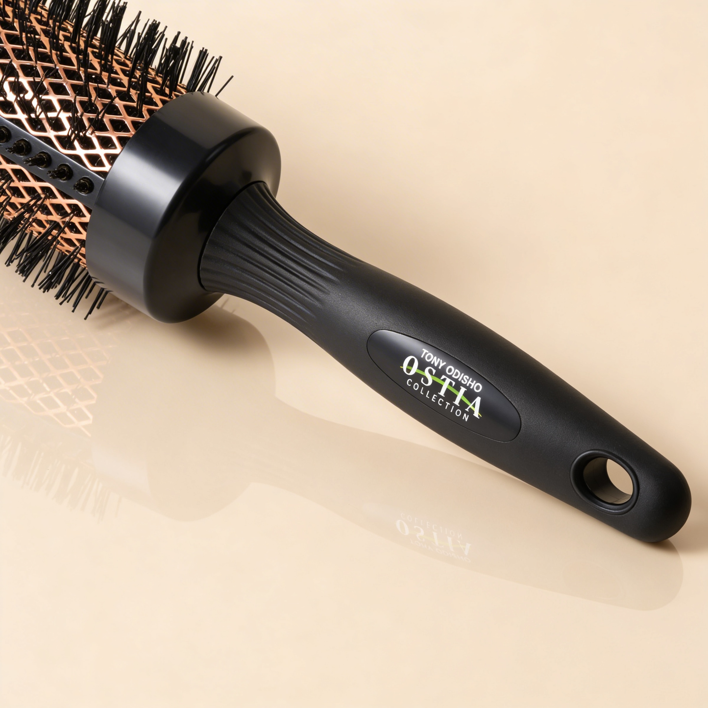 Round Copper Brush