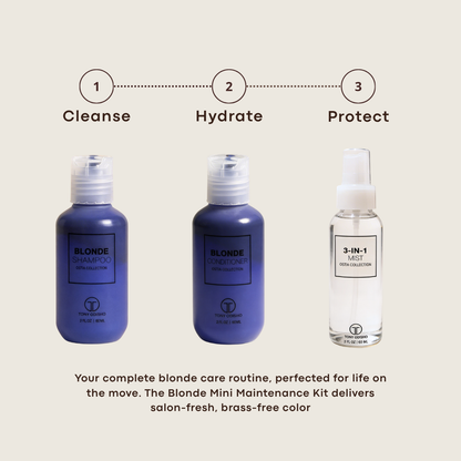 Blonde Mini Maintenance Hair Kit